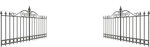 Clôture ornementale
